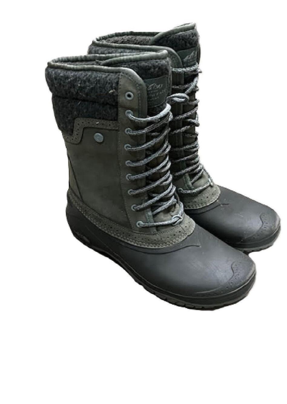 The North Face Womens Shellista II Mid Weather Boots Green US 9.5-BM1
